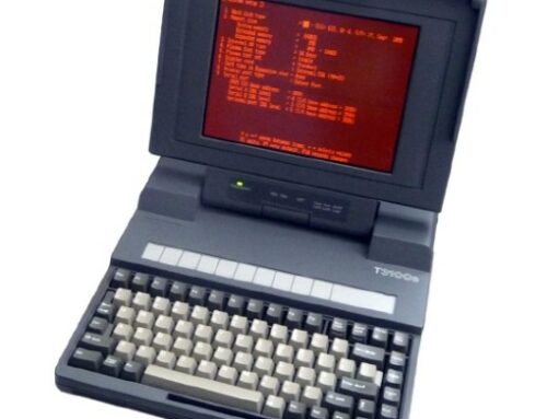 Oggi, 20 anni fa, il mio primo portatile: un Toshiba T3100 (Testo del 16.04.2015)